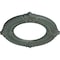 Ekena Millwork Benson Ceiling Medallion (Canopies up to 6 1/8"), 11 1/8"OD x 6 1/8"ID x 5/8"P, Cloud Burst Crackle CM11BNCBC - alternate 2